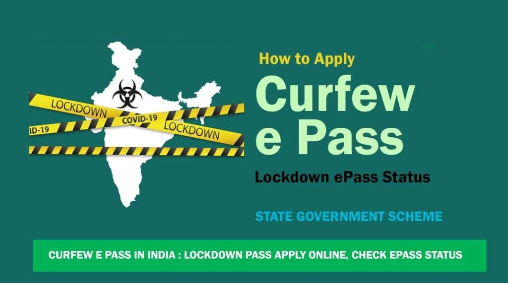 Lockdown E-Pass 2021 (State Wise)