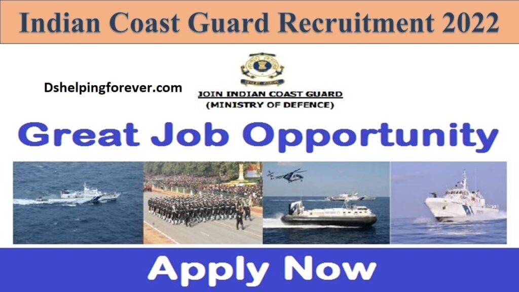 Coast Guard Enrolled Follower Recruitment 2022