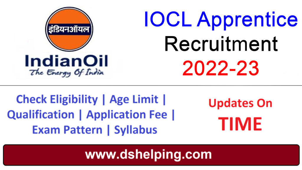 IOCL Apprentice Recruitment 2022-23