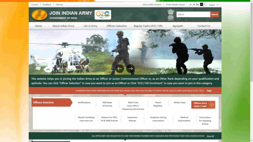 Indian Army Agniveer Rally Recruitment 2024