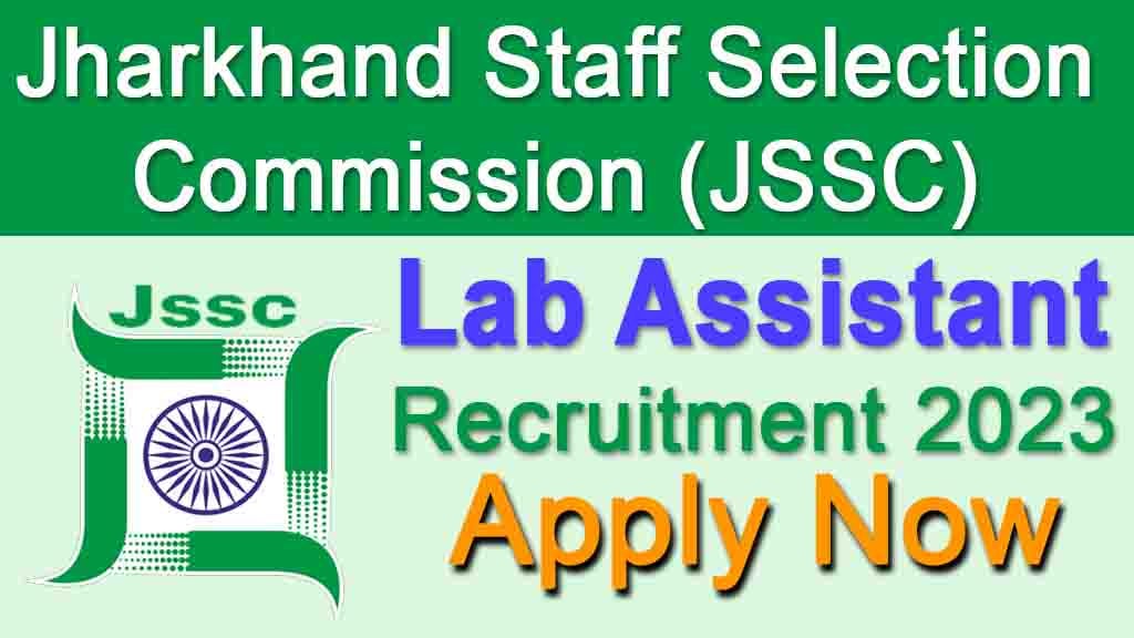 JSSA Lab Assistant Recruitment 2023