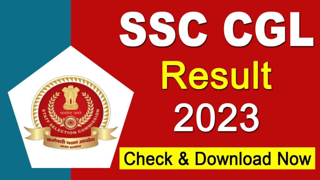 SSC CGL 2021 Final Result 2023