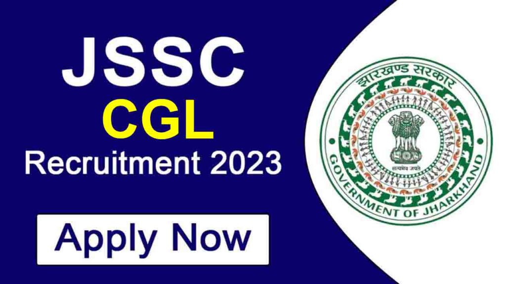 Jharkhand SSC CGL Online Form 2023