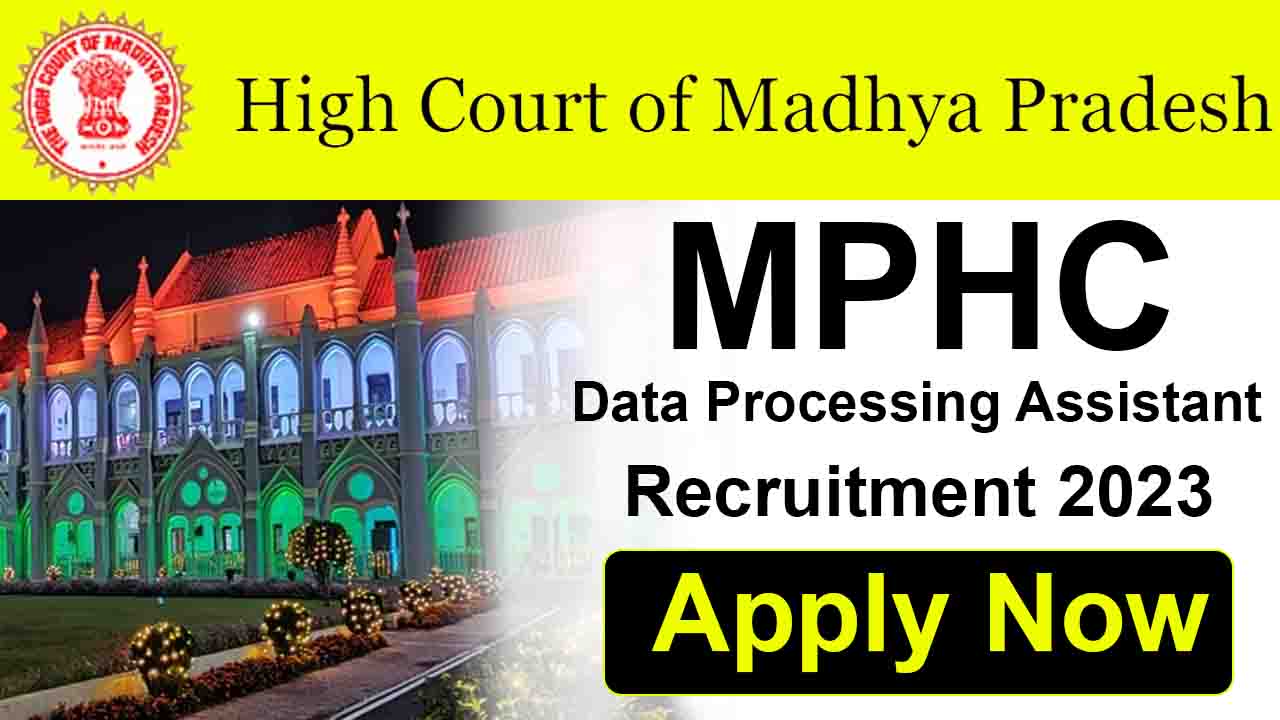 Madhy Pradesh High Court DPA Recruitment 2023