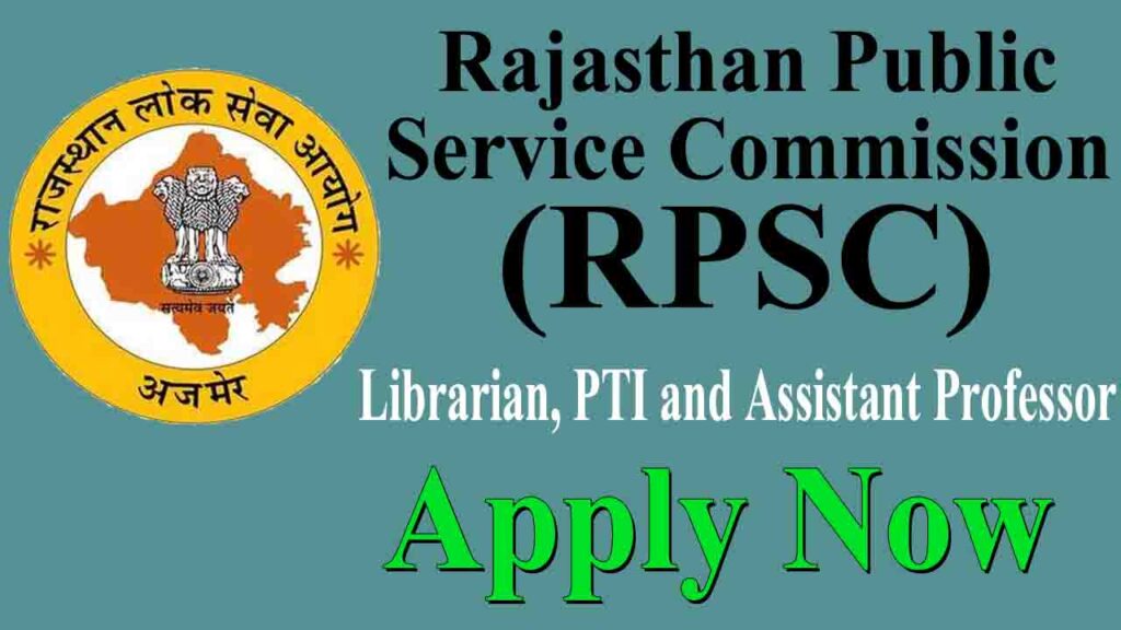 RPSC Librarian and Other Post Recruitment 2023