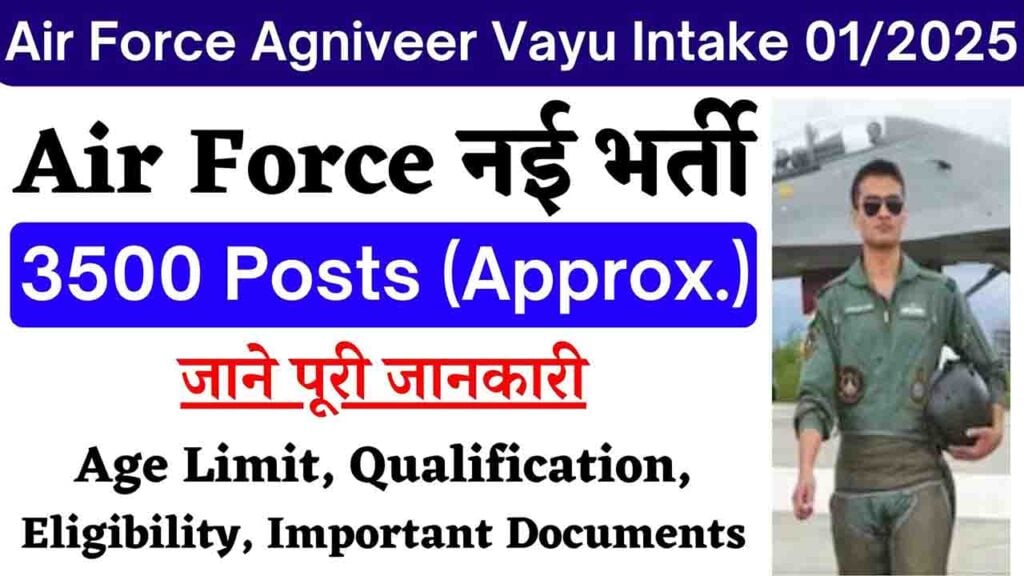 Air Force Agniveer Vayu 01/2025