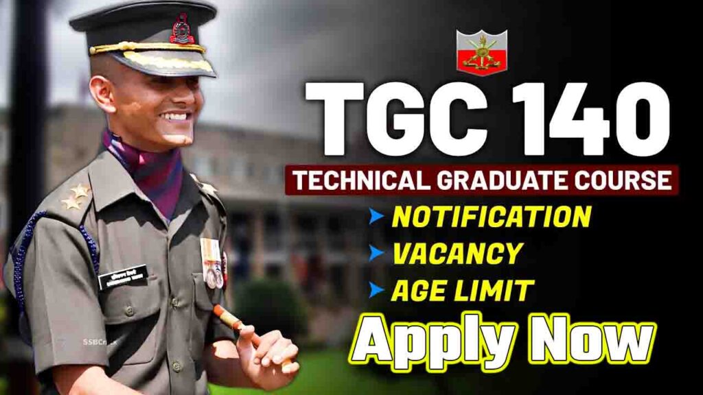 Indian Army TGC 140 Online Form