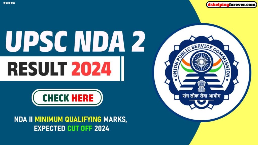 UPSC NDA 2 Result 2024