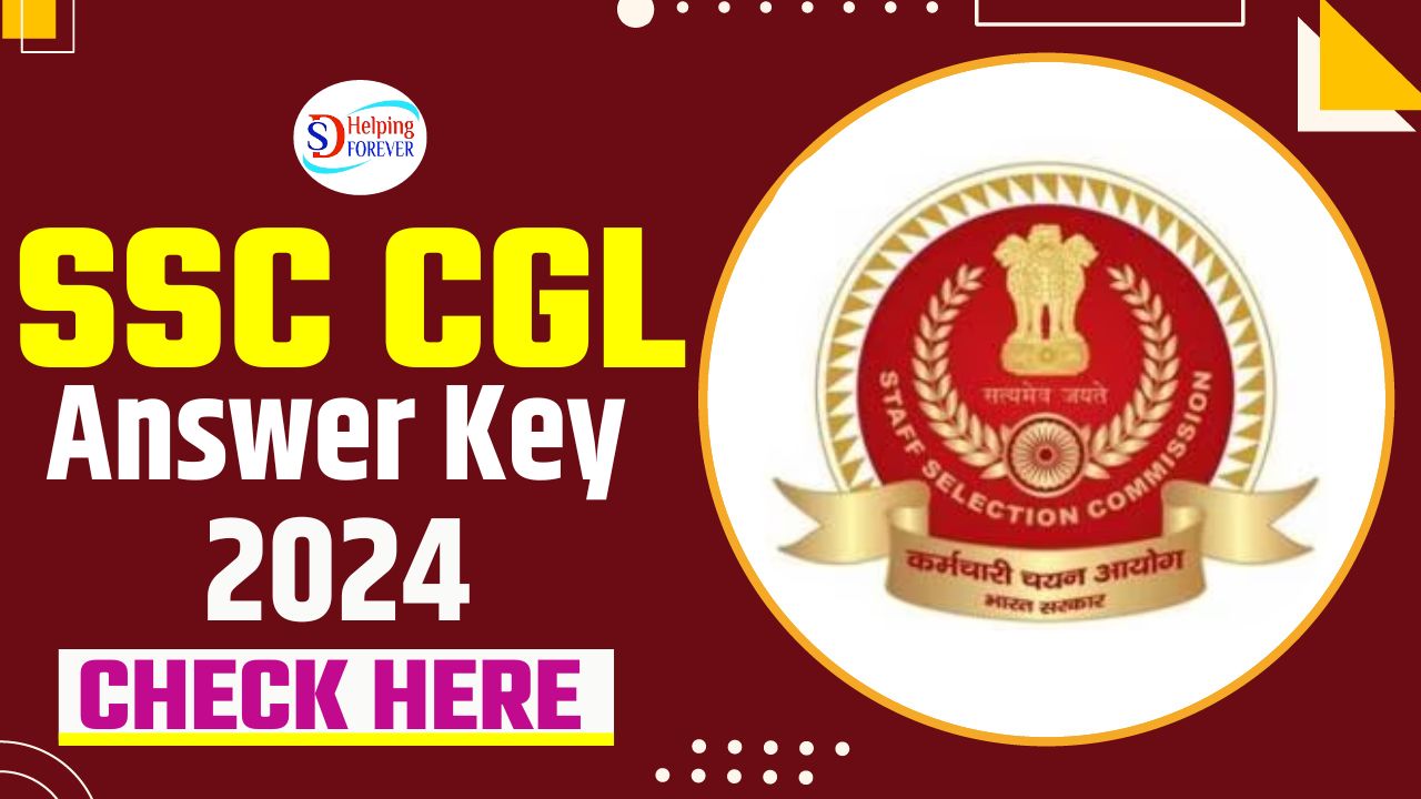 SSC CGL Recruitment 2024 Answer Key